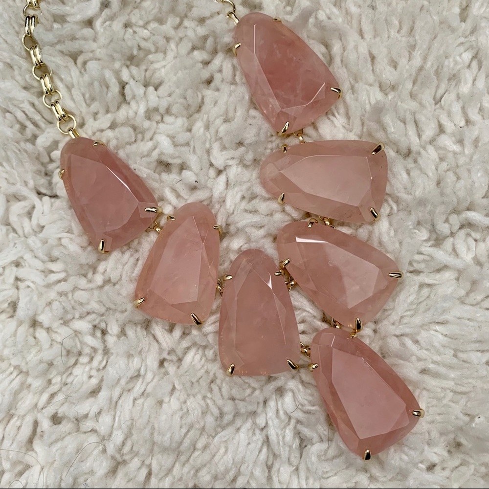 Kendra Scott Harlow in rose quartz